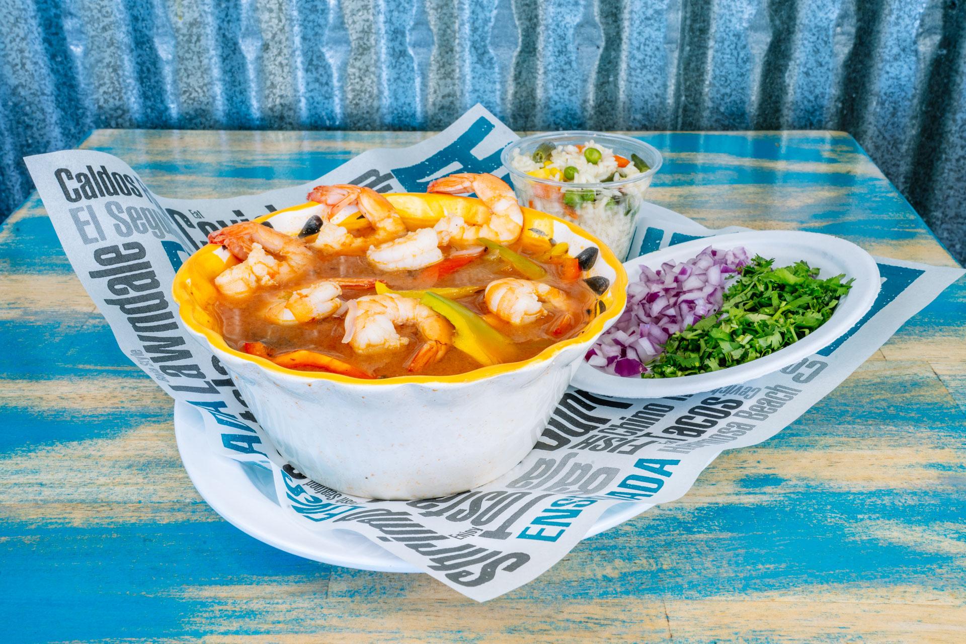 Caldo de Camarón